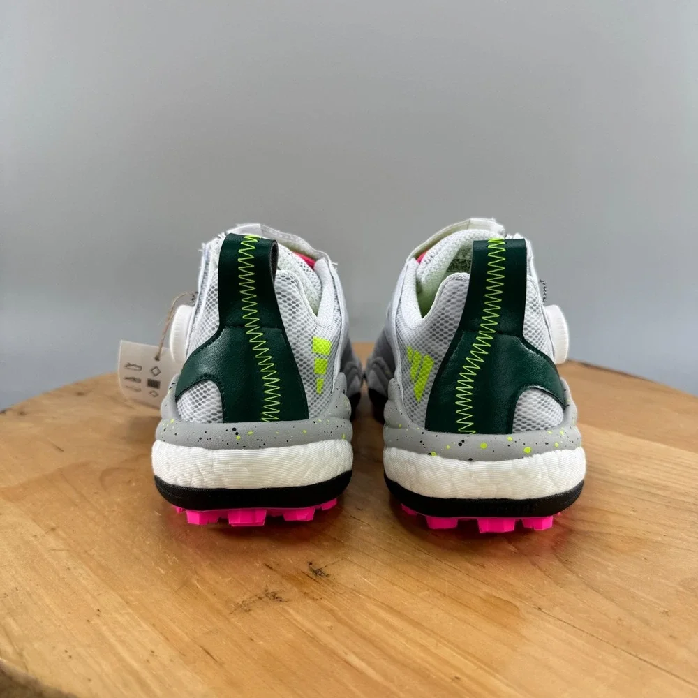 Adidas CodeChaos BOA 25 Women's Size 6.5 Golf Shoes IG8751 White‎ Green Pink NEW